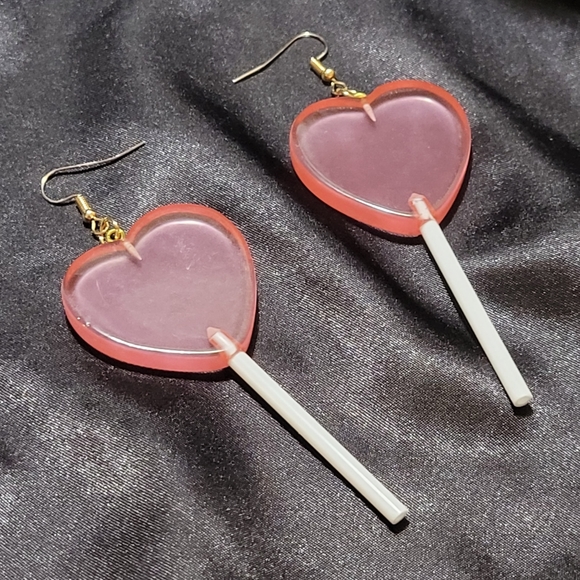 Lollipop earrings - Picture 2 of 4